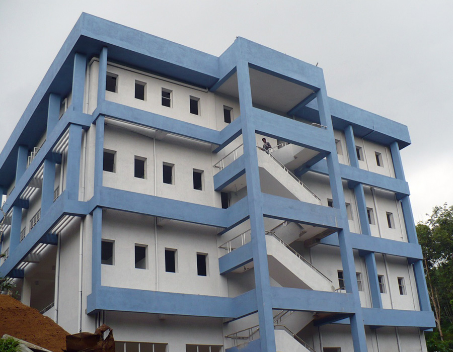 Constructions of 5 Storied Building for Clinic, OPD & Wards at Kamburupitiya Base Hospital in Matara District